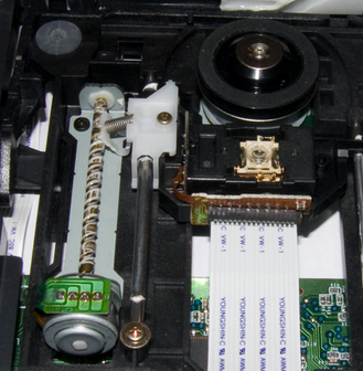 A standard worm screw laser mount from wikipedia