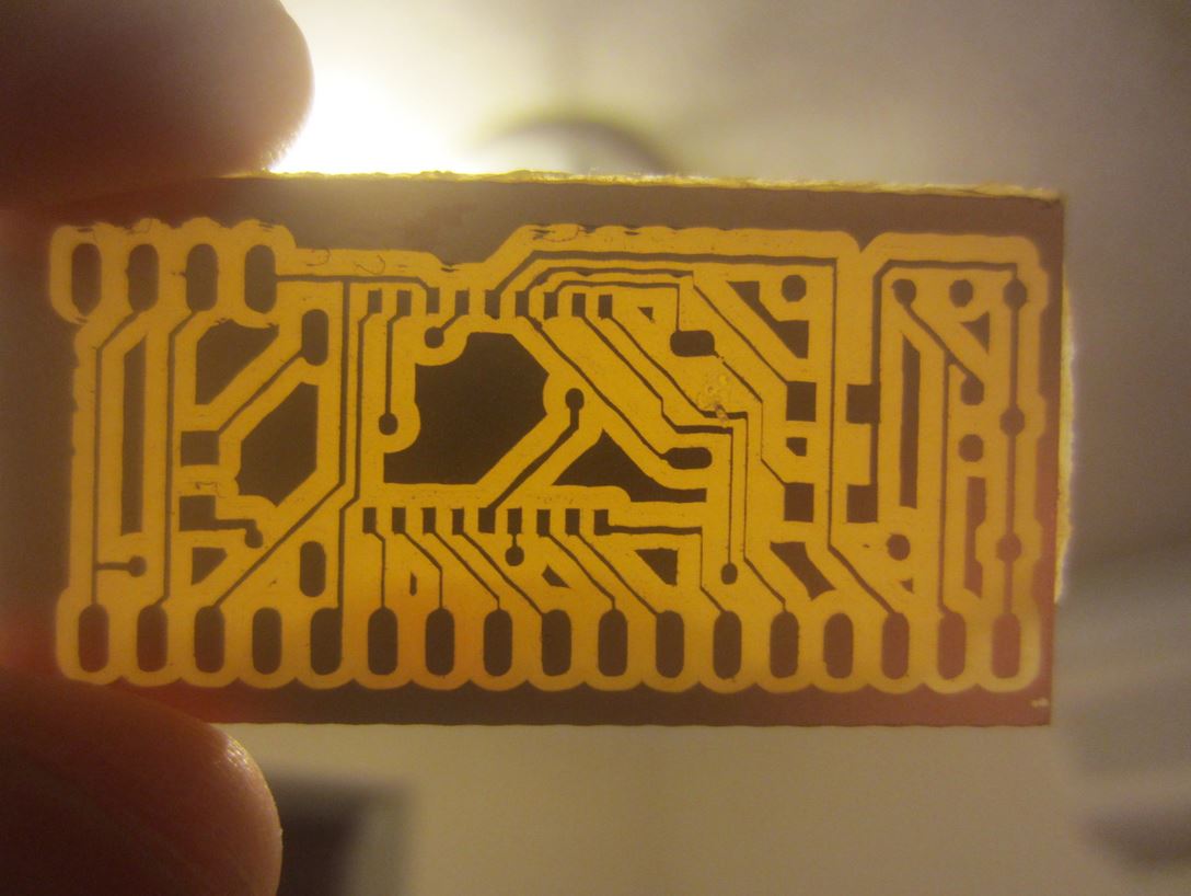 A sample PCB output